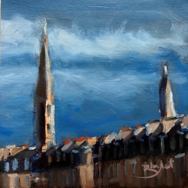 Painting Belle Paris 2 by Zbylut Ludovic | Painting Figurative Architecture Oil