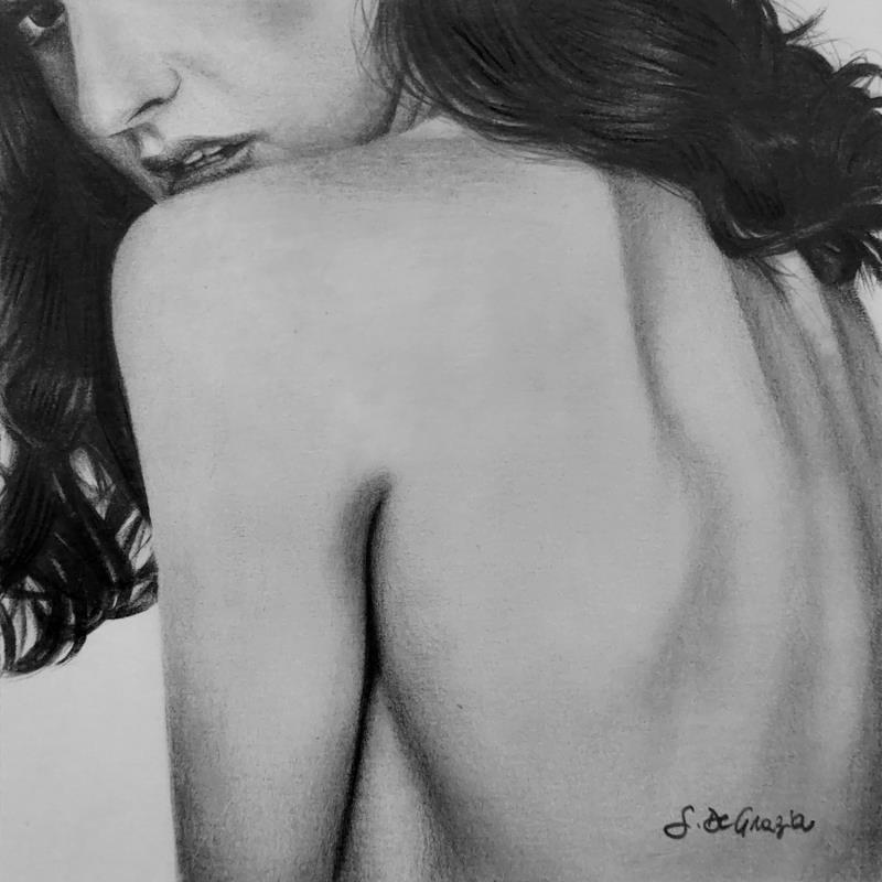 Peinture Don't stop me par De Grazia Serena | Tableau Fusain