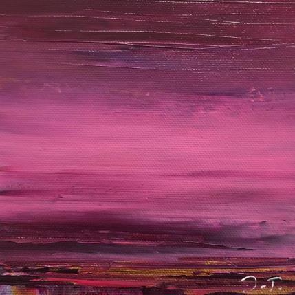 Peinture Pink and purple par Talts Jaanika | Tableau Abstrait Acrylique