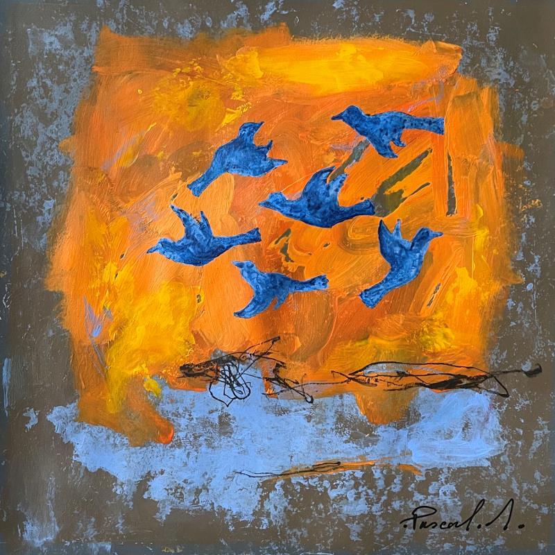 Painting 016-23 by Marcel Pascal | Painting Animals Oil