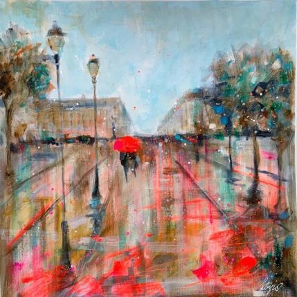 Painting Les invalides  by Solveiga | Painting Figurative Acrylic