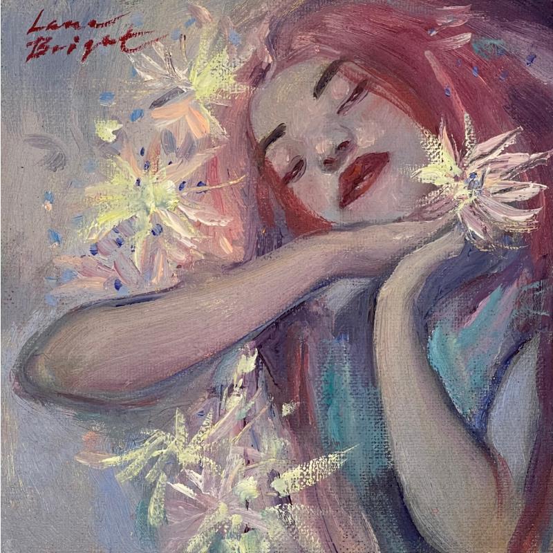 Painting Falling star by Bright Lana  | Painting Figurative Oil Pop icons, Portrait