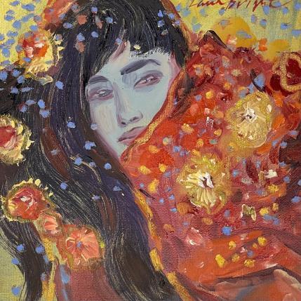 Gemälde Thinking of you von Bright Lana  | Gemälde Figurativ Öl Pop-Ikonen, Porträt