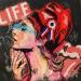 Peinture Marianne Life  par Sufyr | Tableau Street Art Graffiti Acrylique