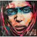 Gemälde regard d'exil Life  von Sufyr | Gemälde Street art Graffiti Acryl