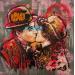 Painting Chaplin the kiss  by Sufyr | Painting Street art Graffiti Acrylic