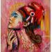 Gemälde Marianne  von Sufyr | Gemälde Street art Graffiti Acryl