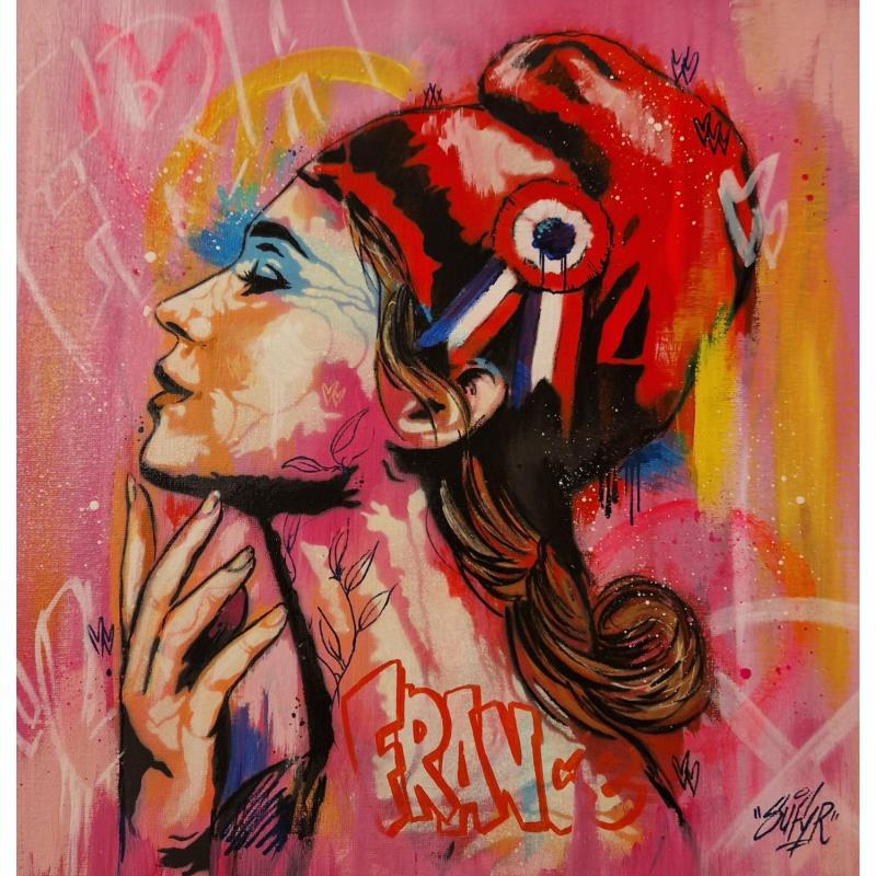 Painting Marianne  by Sufyr | Painting Street art Graffiti Acrylic