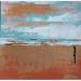 Painting La plage ensoleillee by Dravet Brigitte | Painting Abstract Plexiglass Acrylic