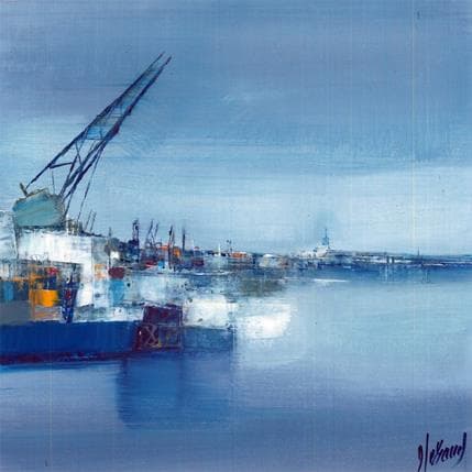 Painting Sans titre 70 by Héraud Alain | Painting Figurative Oil Marine