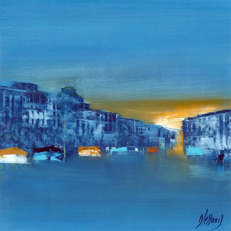 Painting Sans titre 72 by Héraud Alain | Painting Figurative Oil Marine