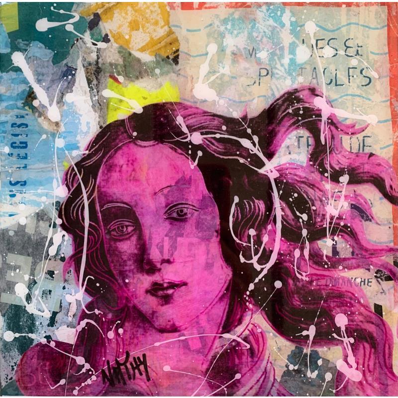Painting VENUS  by Nathy | Painting Pop art Acrylic Pop icons