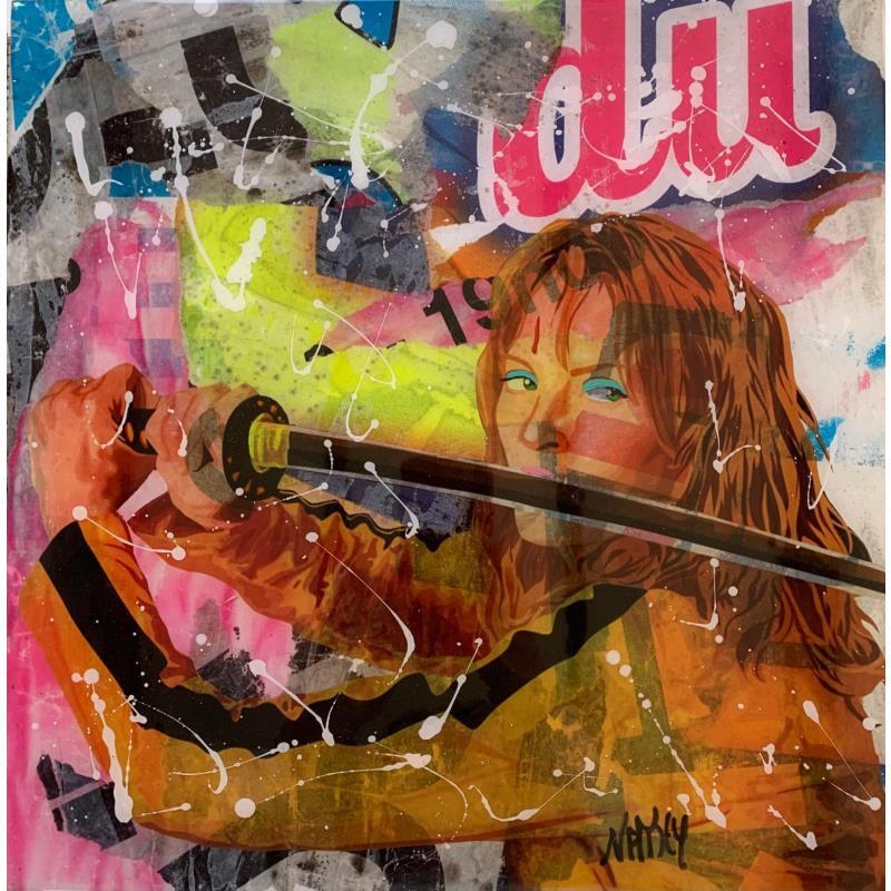 Peinture Kill Bill par Nathy | Tableau Pop art Acrylique icones Pop