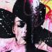 Painting CLOSE YOUR EYES by Mestres Sergi | Painting Pop-art Pop icons Acrylic