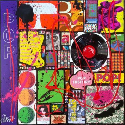 Painting POP POP POP by Costa Sophie | Painting Pop-art Pop icons