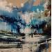 Painting Tempesta by Abbondanzia Monica | Painting Abstract Oil Landscapes