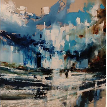 Peinture Tempesta par Abbondanzia Monica | Tableau Abstrait Acrylique Paysages