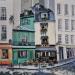 Painting ODETTE. PARIS. by Rasa | Painting Figurative Oil Urban
