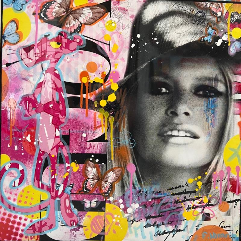 Painting SUMMER TIME BB by Novarino Fabien | Painting Pop-art Pop icons