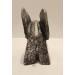 Sculpture Éléphanteau by Roche Clarisse | Sculpture Classic Raku Animals