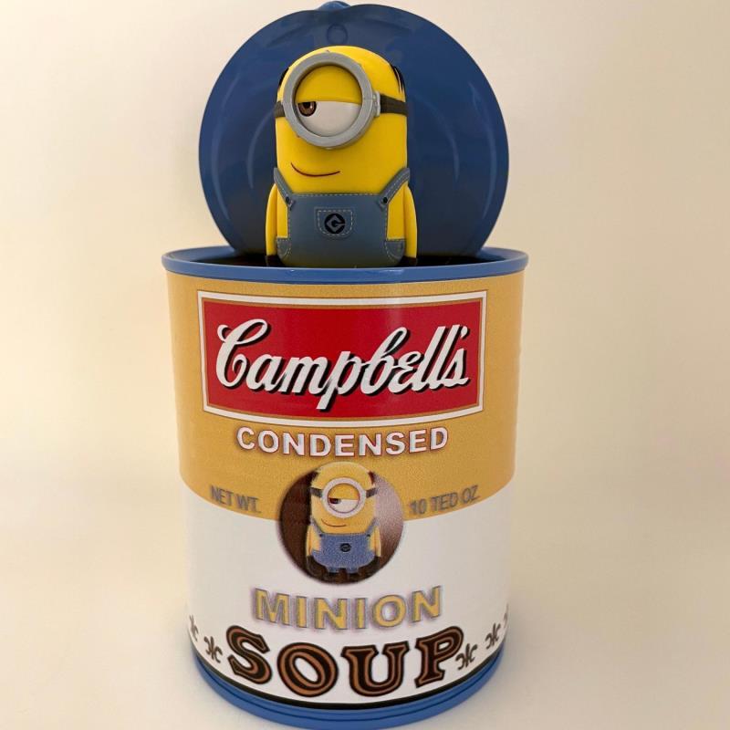 Sculpture Campbell's Minion soup by TED | Sculpture Pop art