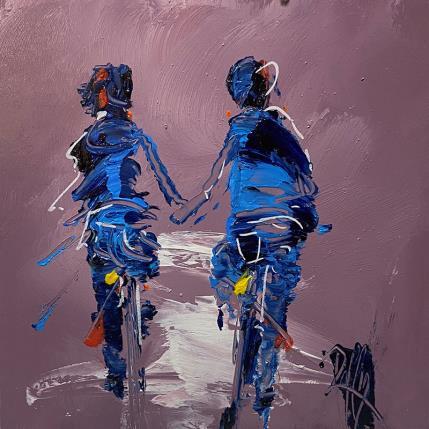 Painting Ta main by Raffin Christian | Painting Figurative Acrylic, Oil Life style