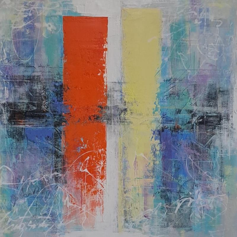 Painting Nostalgia by Silveira Saulo | Painting Abstract Acrylic