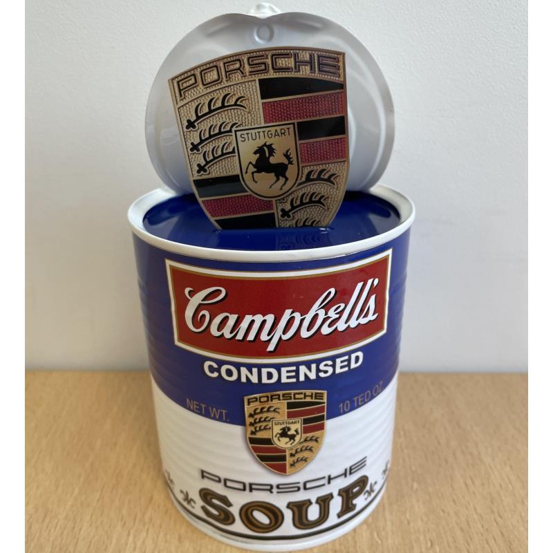 Sculpture SOUP Porsche by TED | Sculpture Pop art