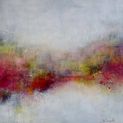 Painting Daylight by Coupette Steffi | Painting Abstract Acrylic Landscapes