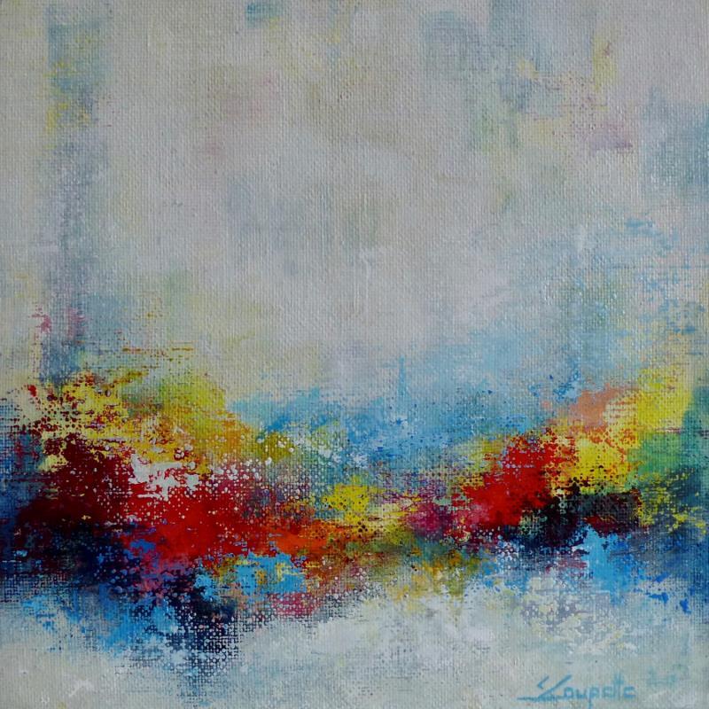Painting Emotional Air by Coupette Steffi | Painting Abstract Acrylic Landscapes, Pop icons