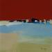 Gemälde Enchantement 1 von Hirson Sandrine  | Gemälde Abstrakt Landschaften Minimalistisch Öl