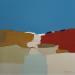 Gemälde Ensemble von Hirson Sandrine  | Gemälde Abstrakt Landschaften Minimalistisch Öl