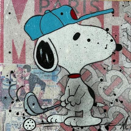 ▷ Painting Snoopy shopping by Marie G.