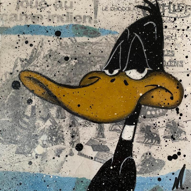 Painting DAFFY by Marie G.  | Painting Pop-art Acrylic Pop icons