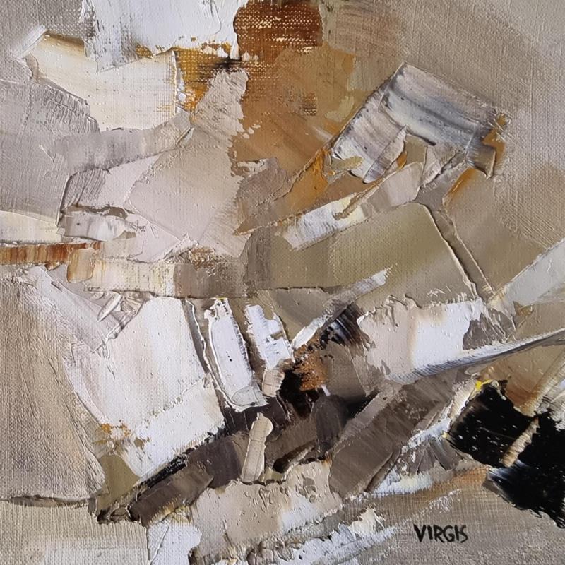 Painting Infinite motion by Virgis | Painting Abstract Minimalist Oil