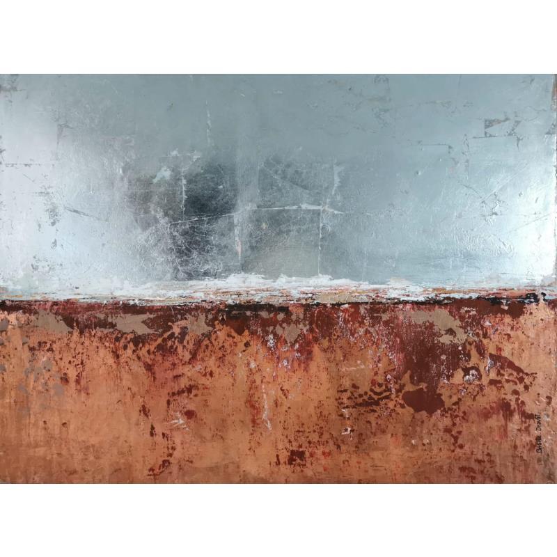 Painting La route de la soie by Dravet Brigitte | Painting Abstract Minimalist Acrylic