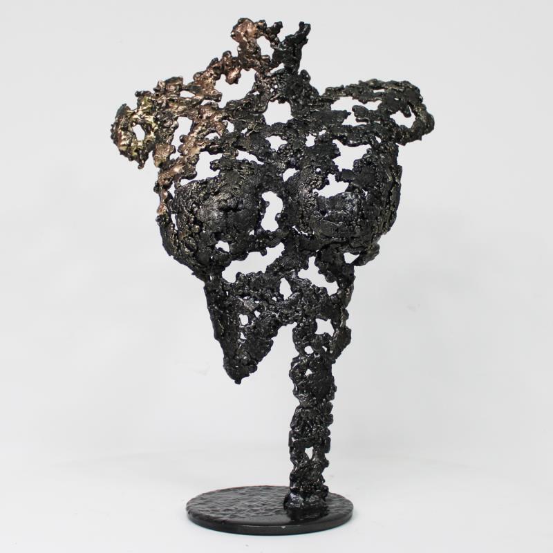 Sculpture Pavarti Une mer by Buil Philippe | Sculpture Figurative Metal