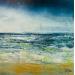 Painting Ciel dégagé by Levesque Emmanuelle | Painting Figurative Landscapes Marine Oil