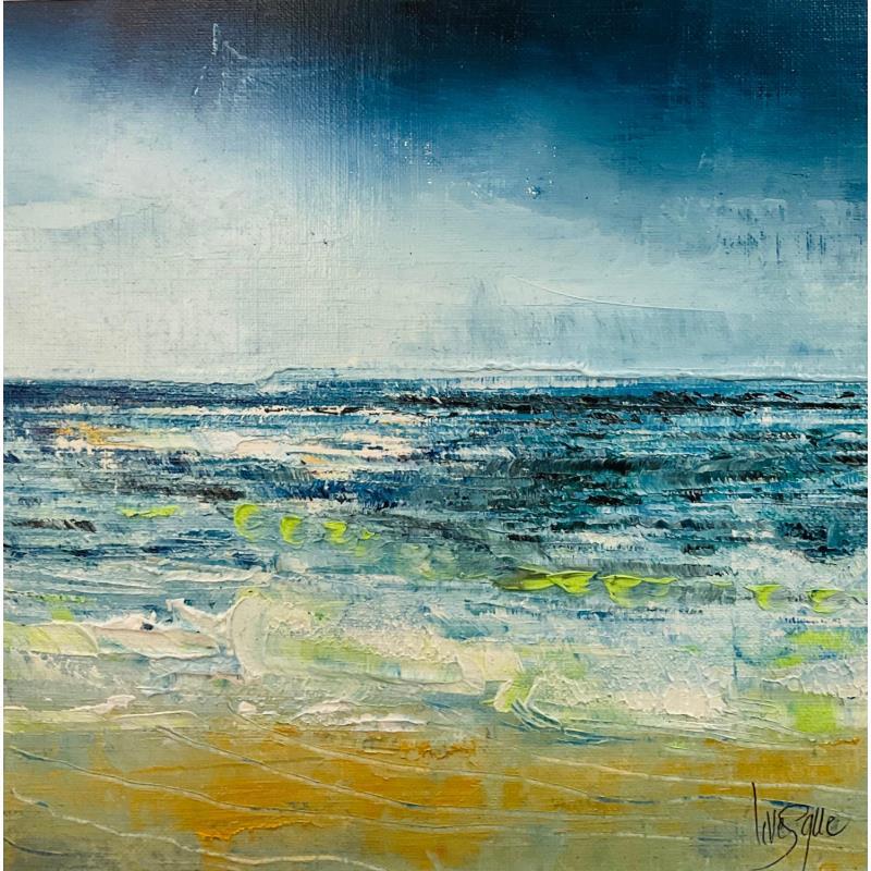 Painting Ciel dégagé by Levesque Emmanuelle | Painting Figurative Landscapes Marine Oil