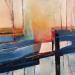 Gemälde Ponton von Levesque Emmanuelle | Gemälde Figurativ Marine Öl
