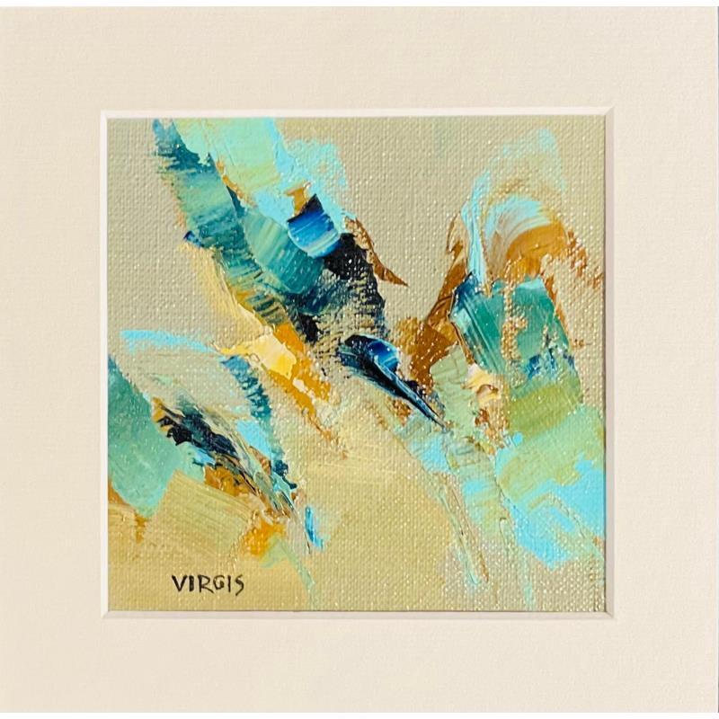 Painting Wandering wind by Virgis | Painting Abstract Oil