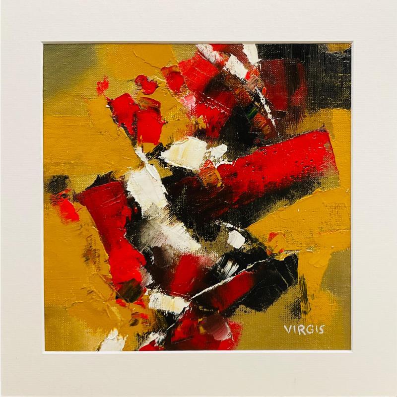 Painting Permanent movement I by Virgis | Painting Abstract Oil