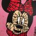 Peinture Minnie Face  par Cmon | Tableau Pop-art Icones Pop