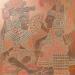 Painting 701. AZTEQUES. Cuivre et orange by Devie Bernard  | Painting Figurative Subject matter Life style Cardboard Acrylic