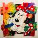 Painting Minnie by Molla Nathalie  | Painting Pop-art Pop icons