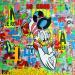 Painting SO GOOD by Euger Philippe | Painting Pop-art Pop icons Graffiti Acrylic Gluing