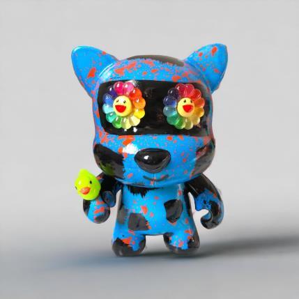 Sculpture nico by Salvan Pauline  | Sculpture Pop art Recycled objects Animals