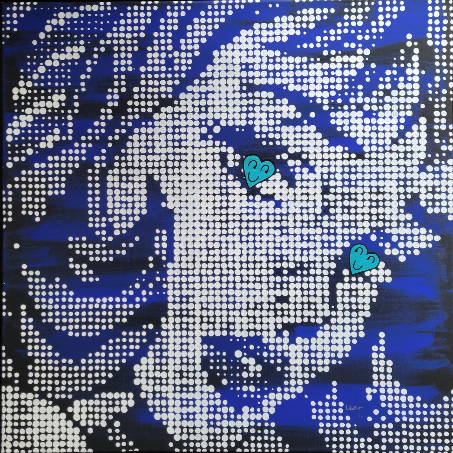 ▷ Peinture Multi Lego Bleu Rouge par Wawapod