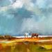 Painting The Smell of Rain by Bond Tetiana | Painting Figurative Landscapes Animals Oil