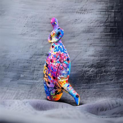 Sculpture cette nuit d'ivresse by Salvan Pauline  | Sculpture Pop art Resin Nude